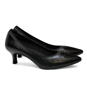 ROCKPORT, Total Motion Kaiya Black Leather Pump, NEW! Size 9